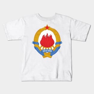 Yugoslavia Emblem Kids T-Shirt